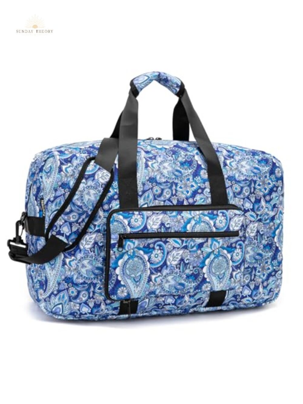 Water-Resistant Polyester Travel Duffle Bag - Weekender Carry On